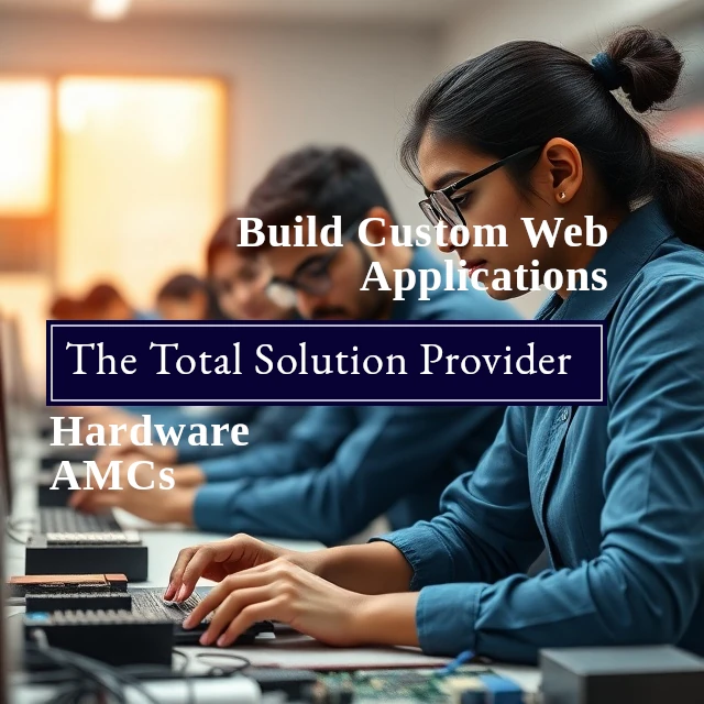 Soft Skills Training Custom Software Development AMC Annula Maintenance Contract for Hardware Total Solution Provider 